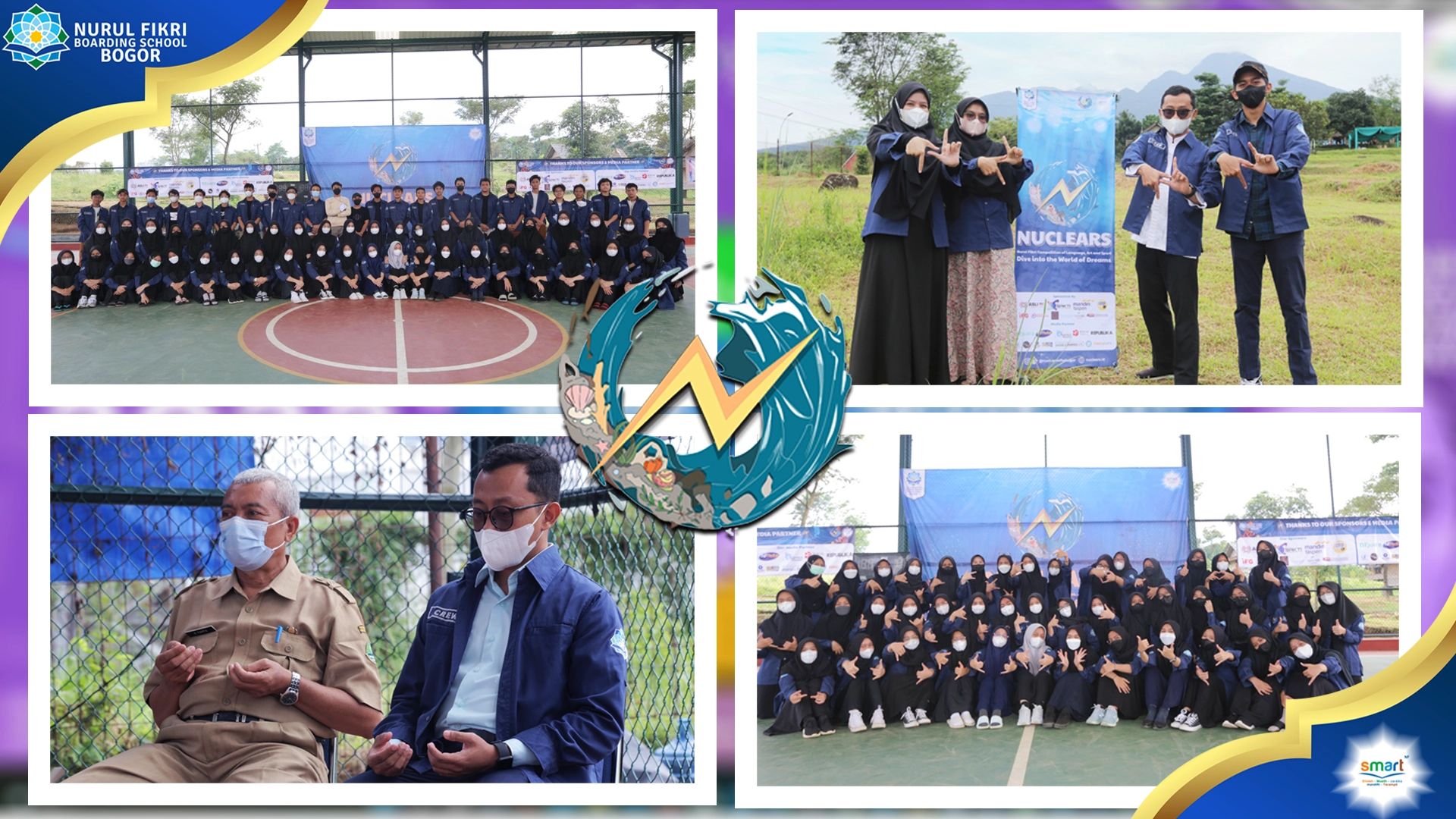 SMAIT Nurul Fikri Boarding School Bogor sukses gelar acara NUCLEARS 2022 dengan meriah