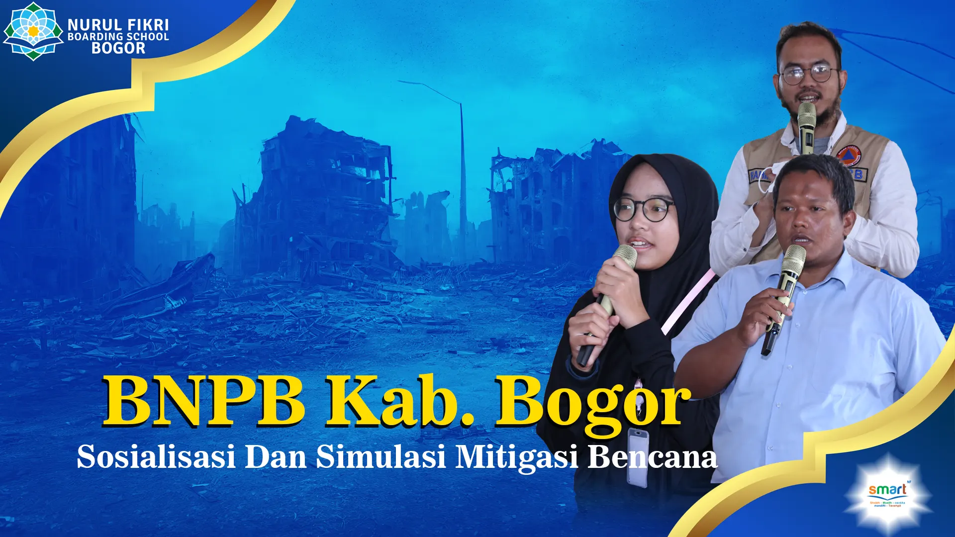 BNPB berikan Sosialisasi dan Simulasi Mitigasi Bencana kepada siswa NFBS Bogor