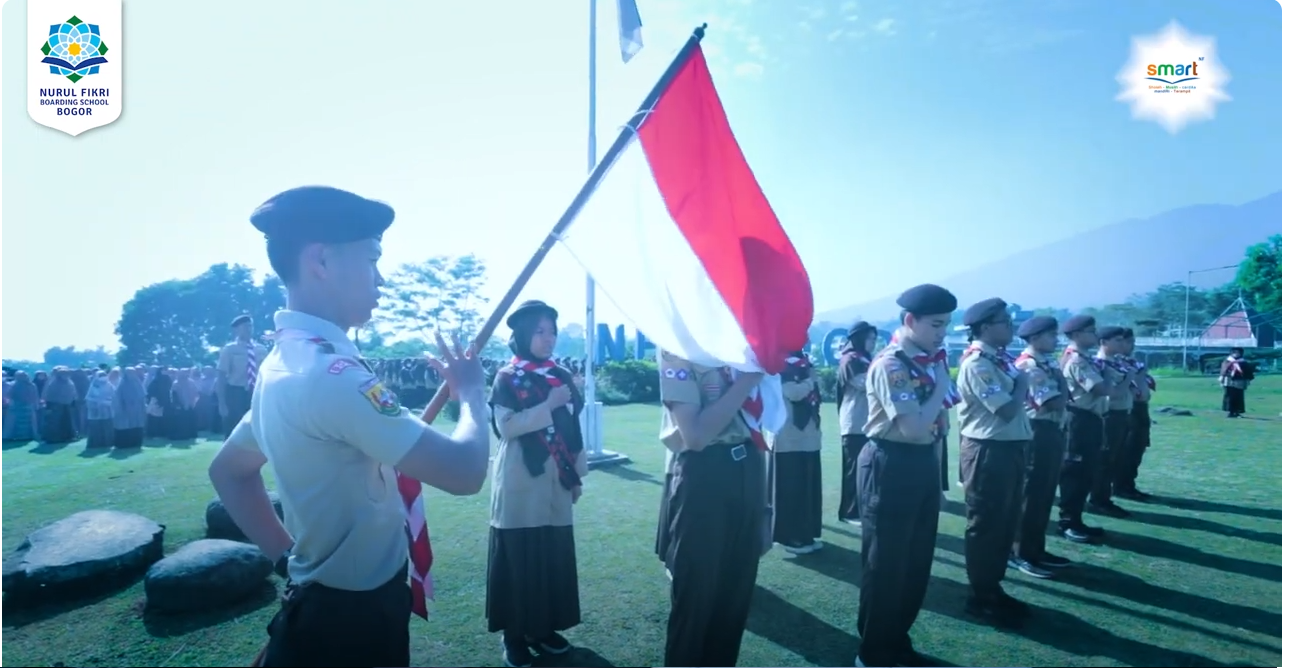 Persiapan Tapakan Garuda di SMPIT Nurul Fikri Boarding School Bogor