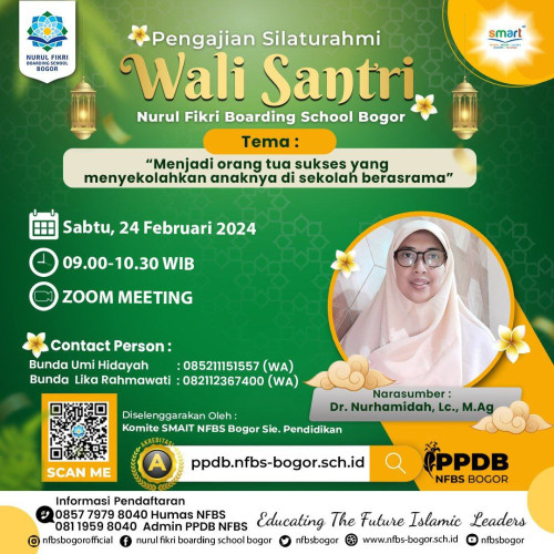 Pengajian Silaturahmi Orang Tua Santri NFBS Bogor