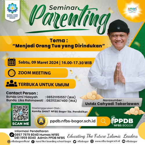 SEMINAR PARENTING : Menjadi Orang Tua Yang Dirindukan