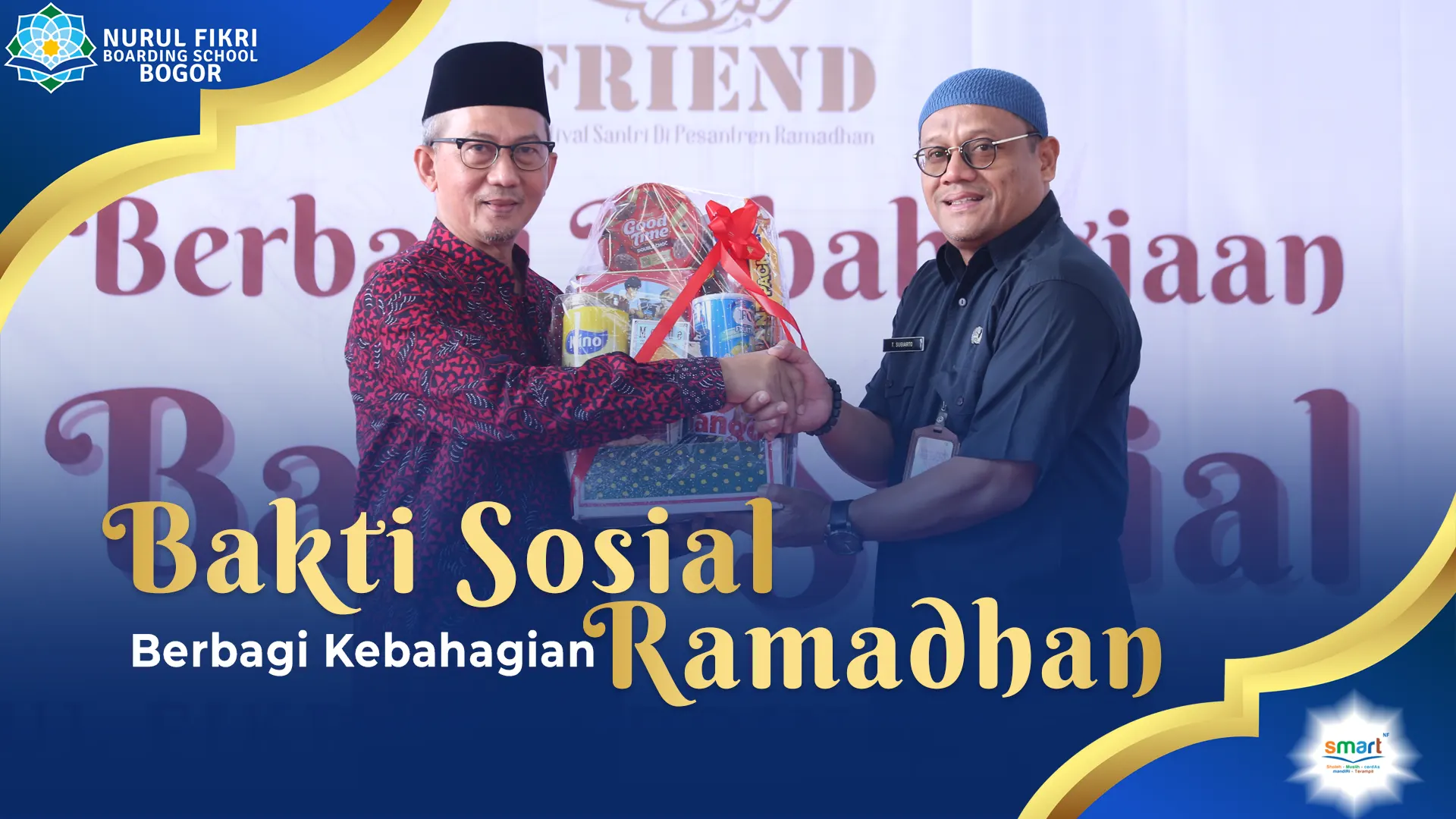 Kegiatan Sosial Nurul Fikri Boarding School Bogor, Mendapat Apresiasi Positif dari pemerintah kecamatan tamansari dan masyarakat