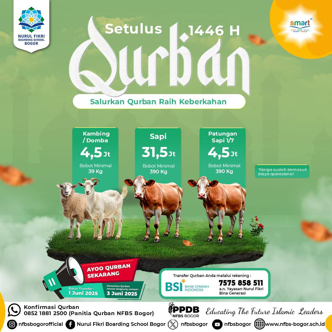 SALURKAN QURBAN RAIH KEBERKAHAN