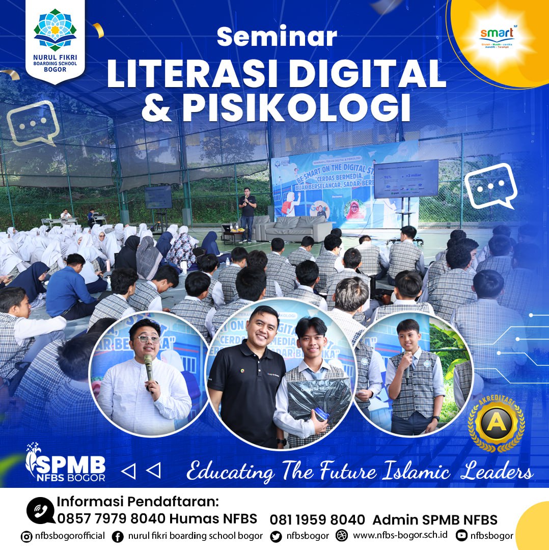 Seminar Literasi Digital & Psikologi: Bekal Cerdas Bersosial Media untuk Para Santri